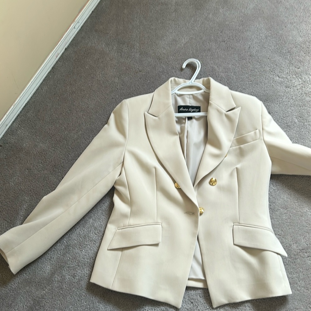 Beige blazer Sandra Augelazzi size 40